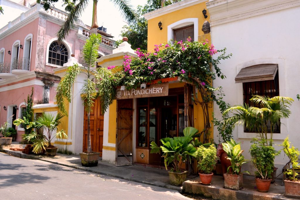 Similarité entre l'architecture indienne et française