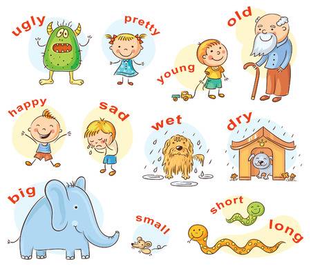 apprenez les mots anglais: mots de base en anglais